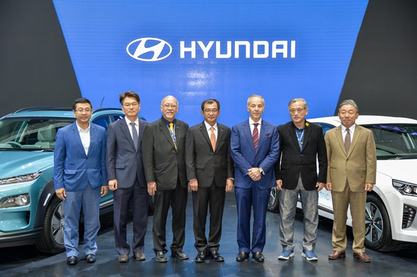 ฮุนได ผู้นำเทรนด์รถยนต์พลังงานไฟฟ้าที่งานมหกรรมยานยนต์ครั้งที่ 35