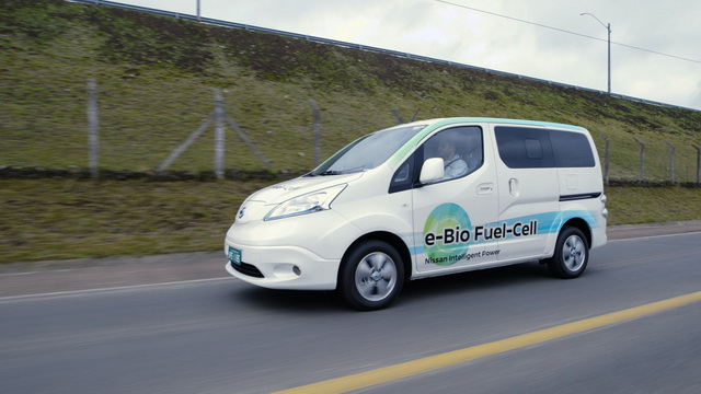 นิสสัน e-Bio Fuel-Cell ต้นแบบยานยนต์ไฟฟ้าจากเซลล์เชื้อเพลิงแบบออกไซด์แข็ง(SOFC)