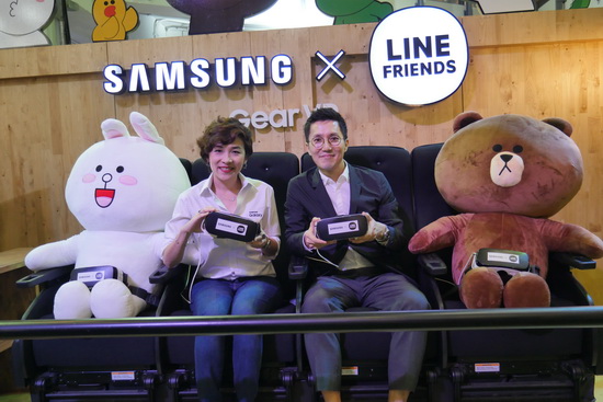 SAMSUNG X LINE FRIENDS Pop Up Event  ในรูปแบบอินเตอร์แอคทีฟ ครั้งแรกในเมืองไทย!