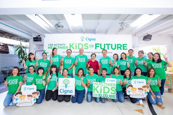 ซิกน่าประกันภัยจัดกิจกรรมตอบแทนสังคม “Healthier Kids for Our Future”