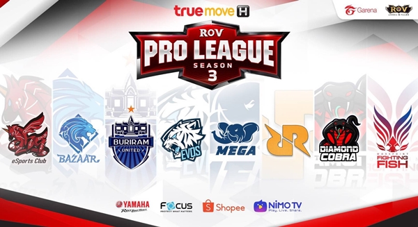 Nimo TV จัดหนักจัดเต็มให้เหล่าแฟนอีสปอร์ตได้มันไปกับ RoV Pro League Season 3 Presented by TrueMove H
