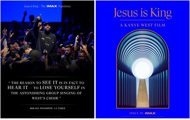 เมเจอร์ ชวนดูหนังเพลง“Jesus is King”  ผลงาน คานเย เวสต์ นักดนตรีฮิปฮอปชื่อดัง เข้าฉาย 29 พฤศจิกายนนี้