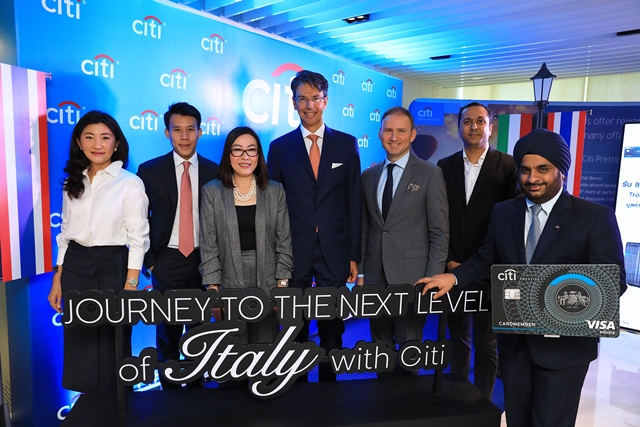 ซิตี้แบงก์ เปิดตัวสิทธิประโยชน์ท่องเที่ยวอิตาลี “Journey to the Next Level of Italy with Citi”  เอกสิทธิ์สำหรับสมาชิกบัตรฯ ซิตี้ เท่านั้น!