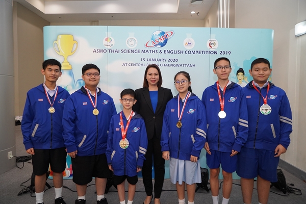 เด็กไทยคว้าแชมป์ ครองที่ 1 บนเวทีแข่งขันวิทย์-คณิตระดับนานาชาติปี 2019