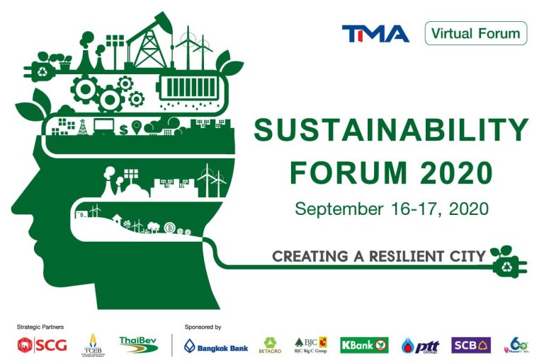 TMA ร่วมผลักดัน SDGs ร่วมสร้าง “ความยั่งยืน” จัดงาน “Sustainability Forum 2000 : Creating a Resilient City”