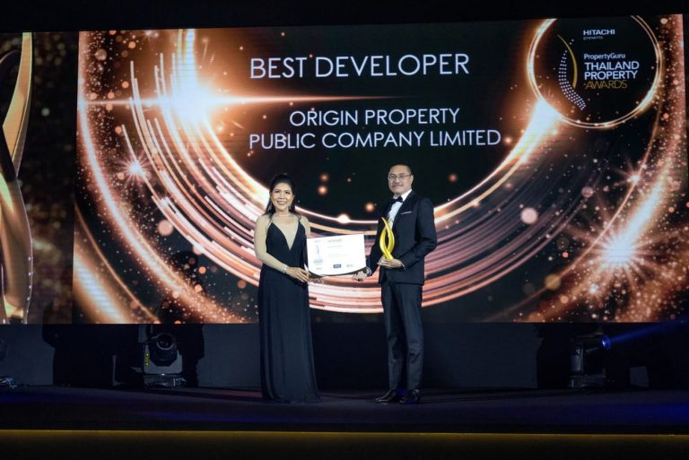 “ออริจิ้น” กวาด 4 รางวัลคุณภาพ จากเวที “Property Guru Thailand Property Awards 2020”