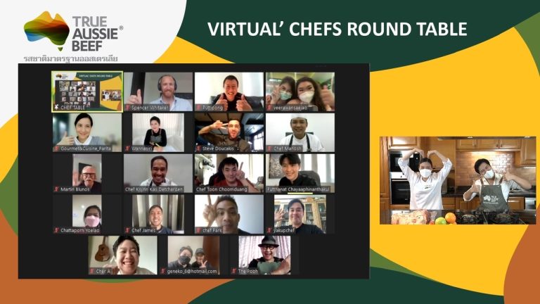 สุดยอดเชฟชื่อดังเมืองไทย ร่วมพบปะในงาน “MLA Virtual Chef Round Table” เจาะลึกคุณภาพเนื้อวัวออสเตรเลียน  บนมาตรฐานการผลิตที่เข้มงวดระดับโลก