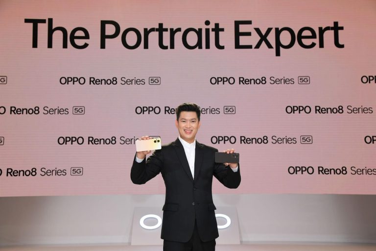 ออปโป้สานต่อสมาร์ตโฟนพอร์ตเทรต ส่ง “OPPO Reno8 Series 5G” รุ่นใหม่ ￼มอบกล้อง และดีไซน์อัปเกรดใหม่ พร้อมเปิดตัว “เบลล่า-กลัฟ” เป็น￼“The Portrait Expert” 