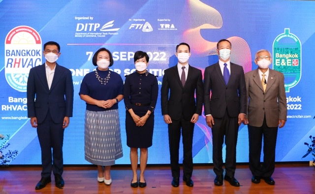 DITP จับมือพันธมิตร จัดใหญ่ Bangkok RHVAC 2022 และ Bangkok E&E 2022 @ไบเทค 7-10 กันยายนนี้