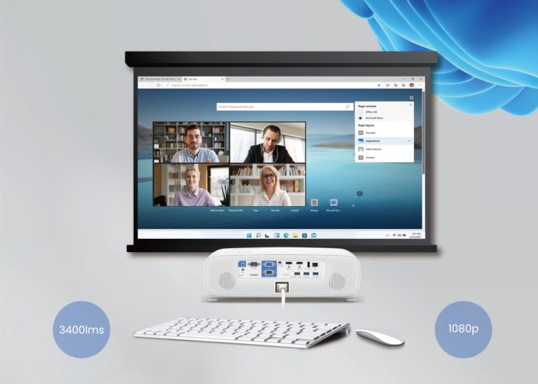 “BenQ” เปิดตัว สมาร์ทโปรเจคเตอร์ EH620 รุ่นแรกของโลก ที่ใช้ระบบปฏิบัติการ Windows, ซีพียู Intel® เจาะกลุ่มลูกค้าองค์กร 