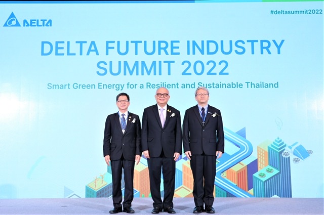 กระทรวงพลังงาน บีโอไอ และผู้นำอุตสาหกรรมแถวหน้าของไทย ตบเท้าเข้าร่วมงานสัมมนา Delta Future Industry Summit 2022หารือพลังงานสีเขียวและดิจิทัลโซลูชันเพื่อการพัฒนาที่ยั่งยืน