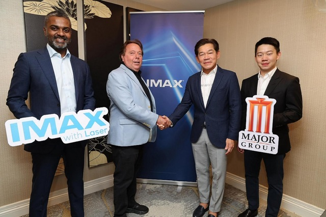เมเจอร์ ประกาศแผนความร่วมมือ IMAX Corp ครั้งใหญ่ กางแผน 3 ปี อัปเกรดเป็นระบบ IMAX with Laser ครบทุกสาขา