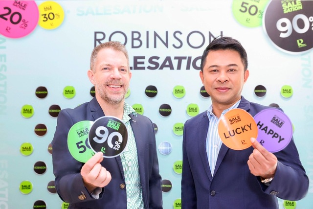 ห้างโรบินสัน ส่งแคมเปญแห่งปี “ROBINSON SALESATION #2 รักสิ่งไหนเอาไปลดสิ่งนั้น” ตอกย้ำผู้นำแห่งความช้อปคุ้ม! 