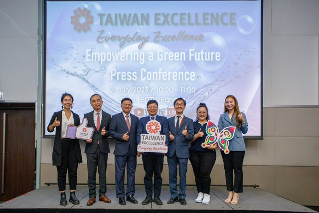 บริษัทชั้นนำจากไต้หวัน เปิดตัวนวัตกรรมและเทคโนโลยีใหม่ล่าสุดในงานแถลงข่าว “Taiwan Excellence “Empowering a Green Future”