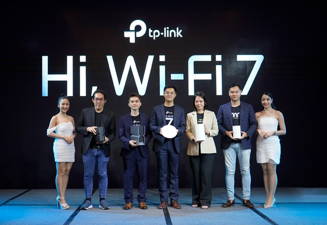 TP-Link ตอกย้ำผู้นำเทคโนโลยีด้านอุปกรณ์เครือข่ายเปิดตัวผลิตภัณฑ์ Wi-Fi 7 รุกตลาดธุรกิจองค์กร และผู้ใช้งานทั่วไปเต็มรูปแบบ