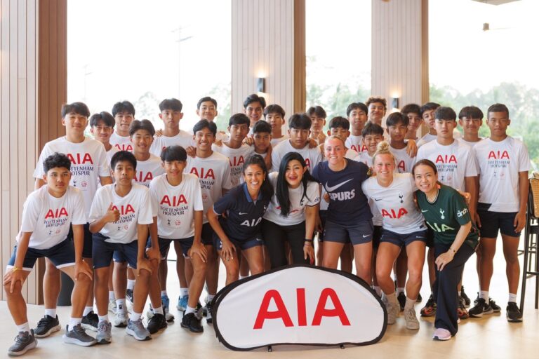 เอไอเอ ประเทศไทย จัดกิจกรรม AIA Tottenham Hotspurs Football EliteCamp 2024 คัดเยาวชนนักฟุตบอลโครงการช้างเผือก โรงเรียนอัสสัมชัญธนบุรี เก็บตัวพัฒนาศักยภาพการเรียนรู้