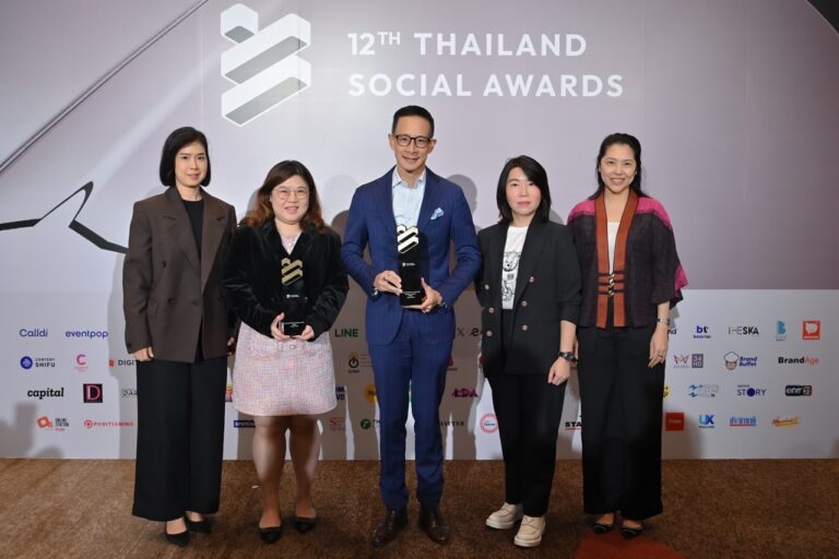 เมืองไทยประกันชีวิต คว้า 2 รางวัลใหญ่ จากเวที Thailand Social Awards ครั้งที่ 12 Best Brand Performance on Social Media สาขา Insurance & Assurance และ Best Brand Performance Campaign on TikTok